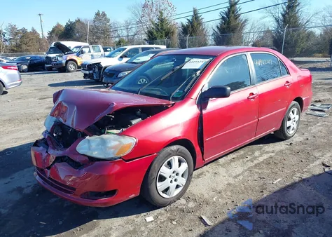2006 Toyota Corolla Le from USA, damaged, VIN 2T1BR32E16C707924